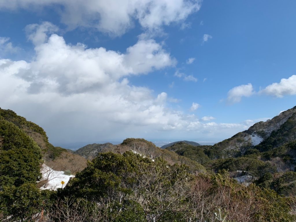 石榑峠からの眺め